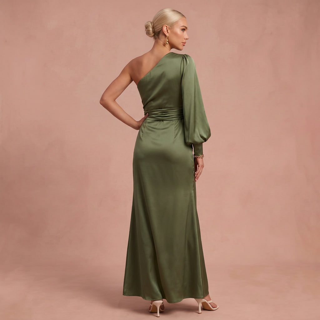 Senta | Maxi-Kleid Drapiert – 2