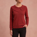 Winter Komfort Pullover – Rot – 4