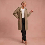 Viktoria - Strickjacke – Khaki – 1