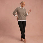 Josefine - Kaschmirpullover – Braun – 1