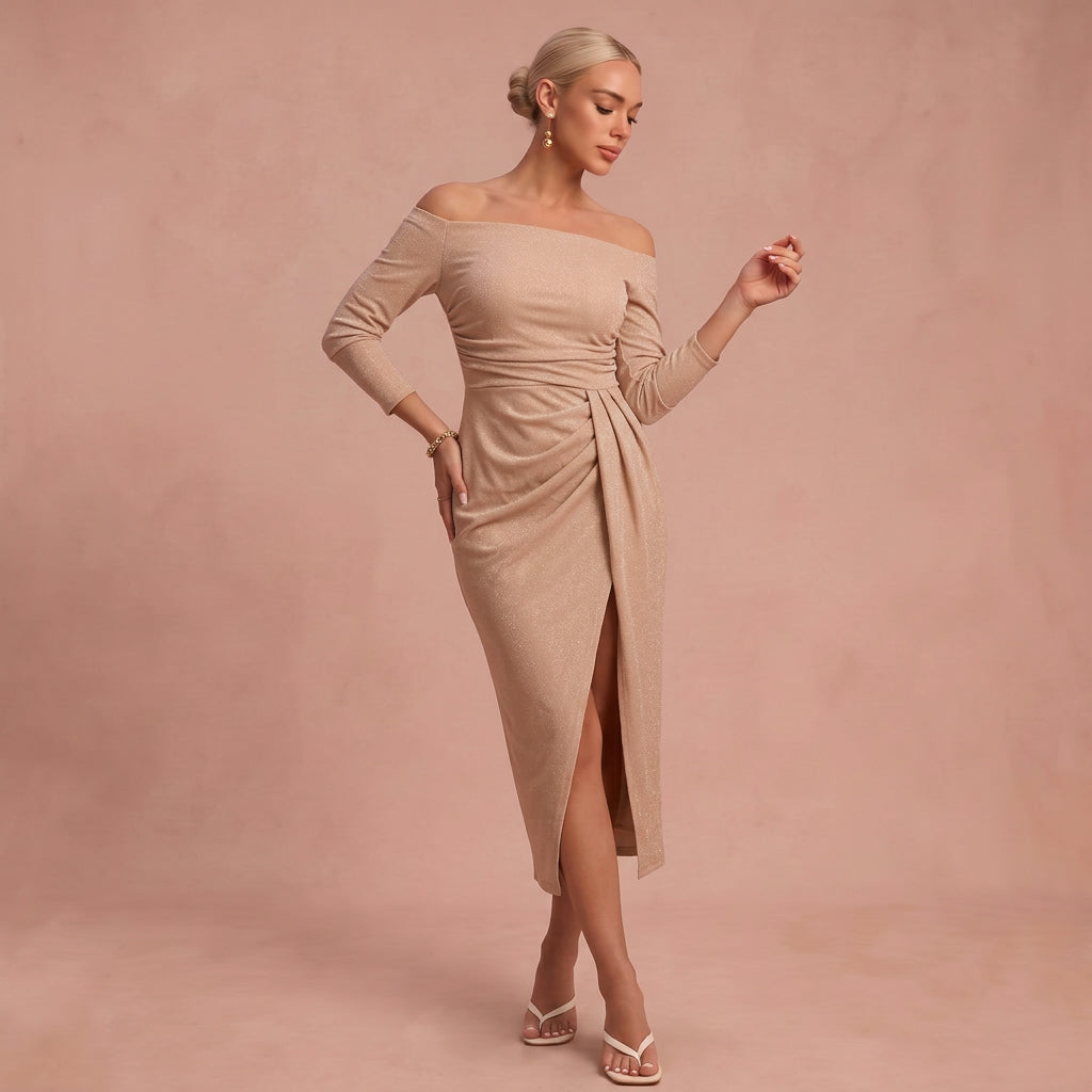 Henriette - Schickes Kleid mit schulterfreien Trägern – 1
