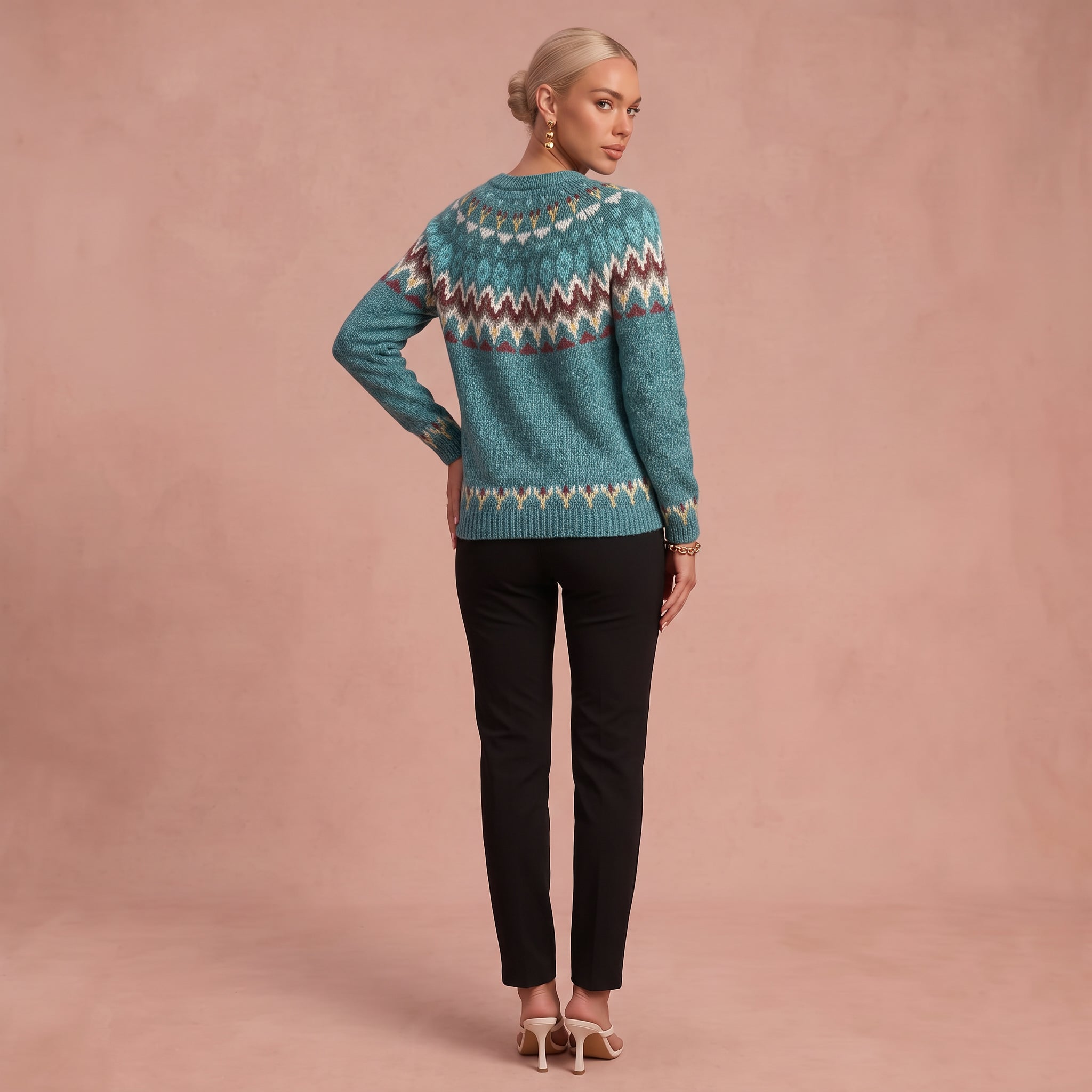Karin - Lässiger und Bequemer Pullover – 2