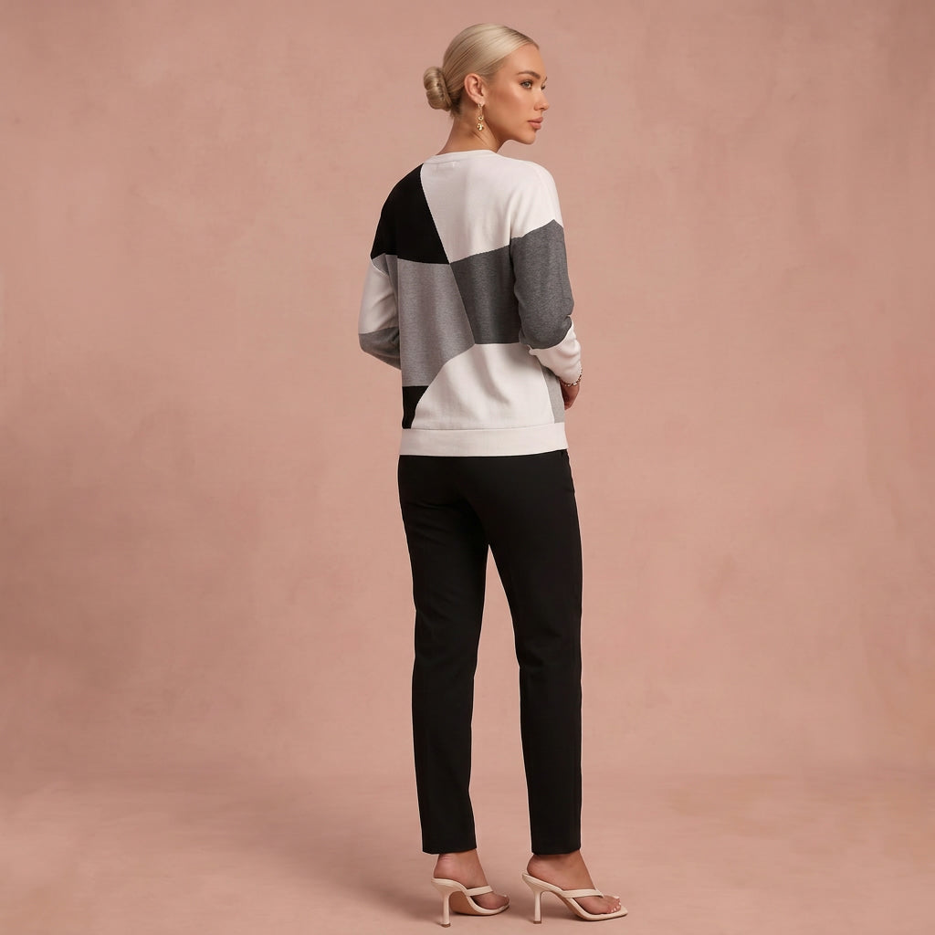Clara - Pullover Quente Natural – 3
