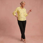 Lotte | Schicke Bluse für Frauen – Gelb – 1