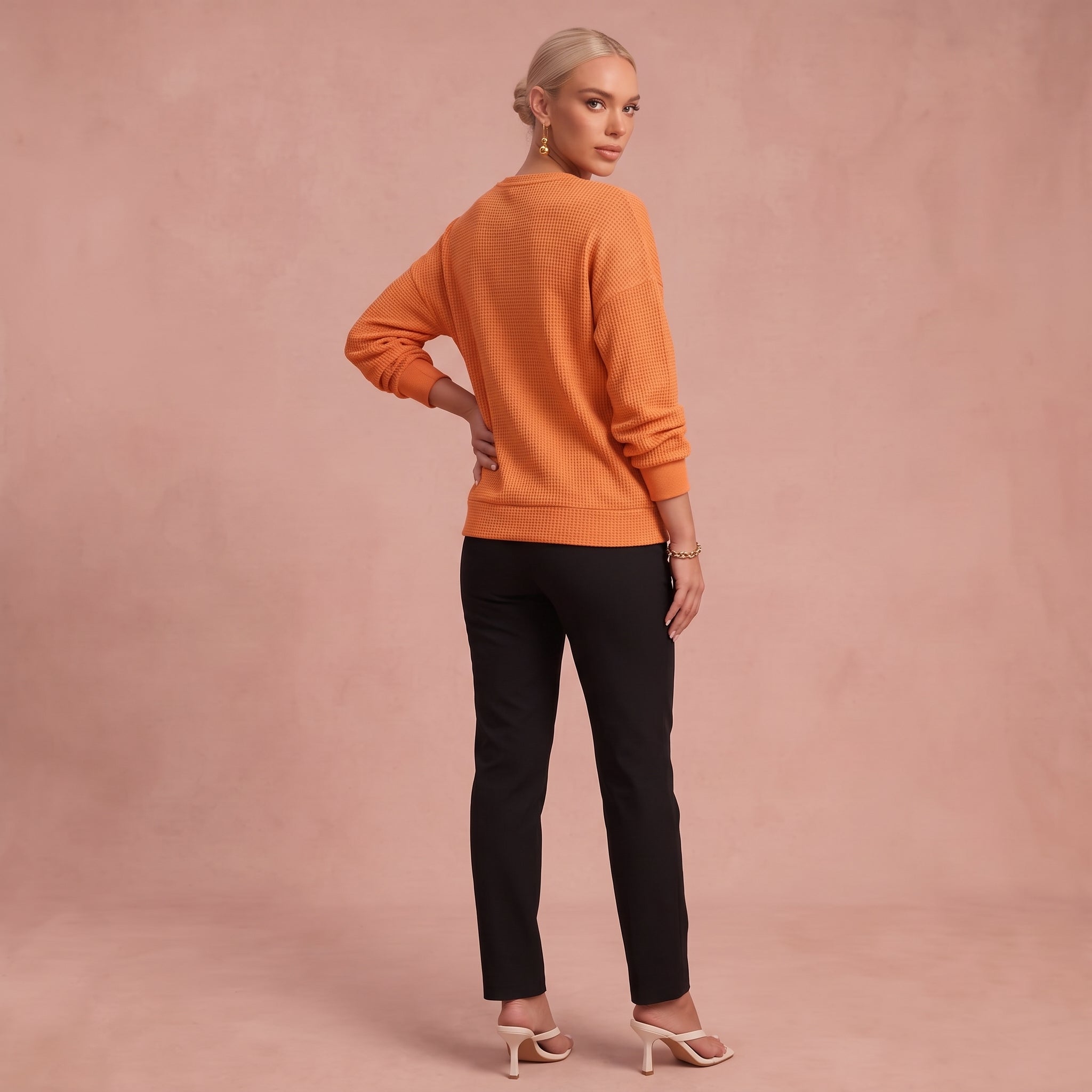 Annemarie | Waffelstrickpullover – 2