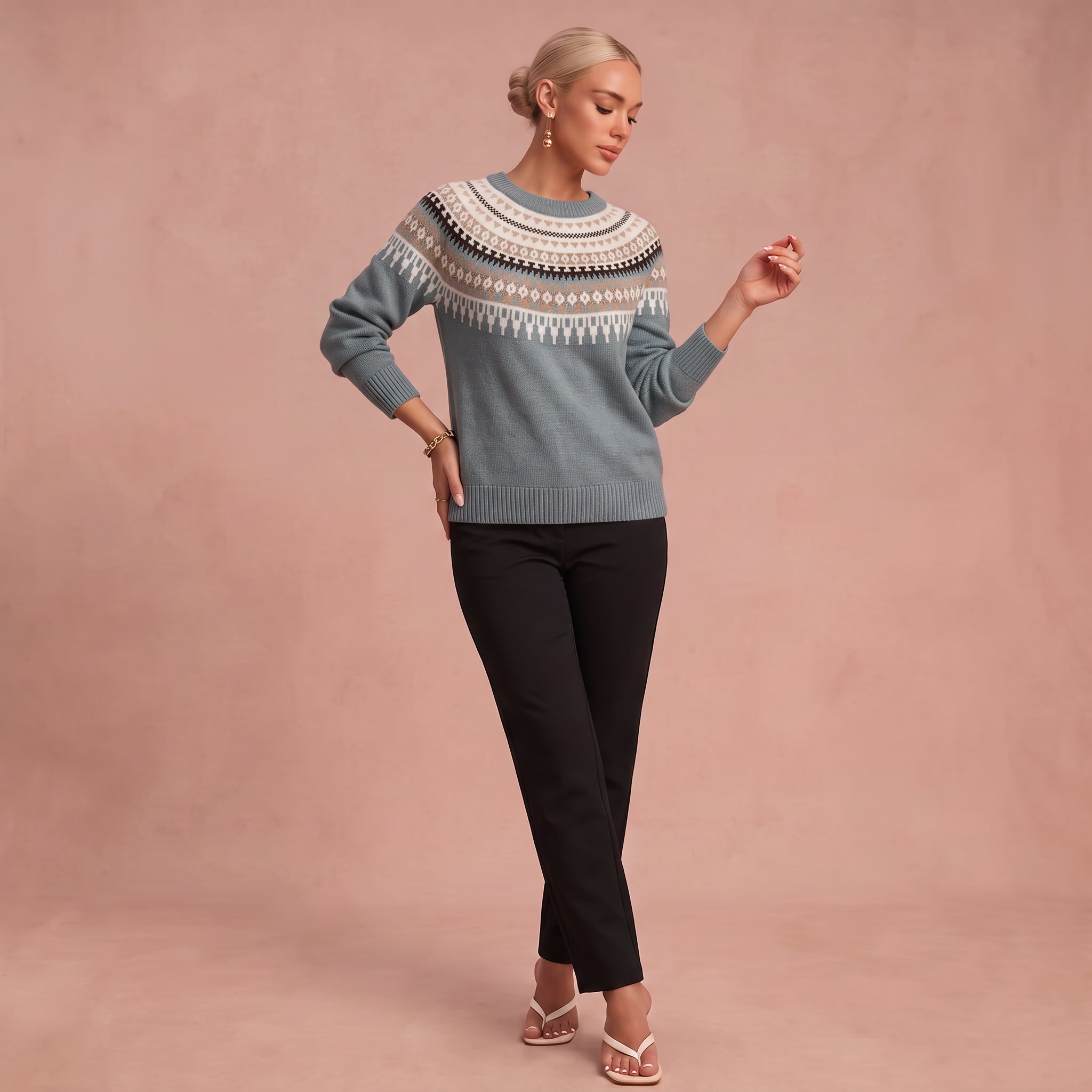 Liesl - Warmer Strickpullover – 1