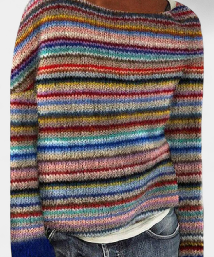 Jolessa Strickpullover mit nordischem Muster