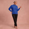 Christa – Gemütlicher Strickpullover – Blau – 1