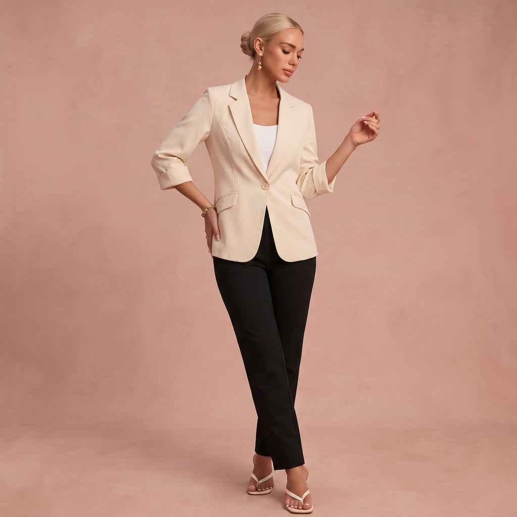 Moderner Linien Blazer – 1