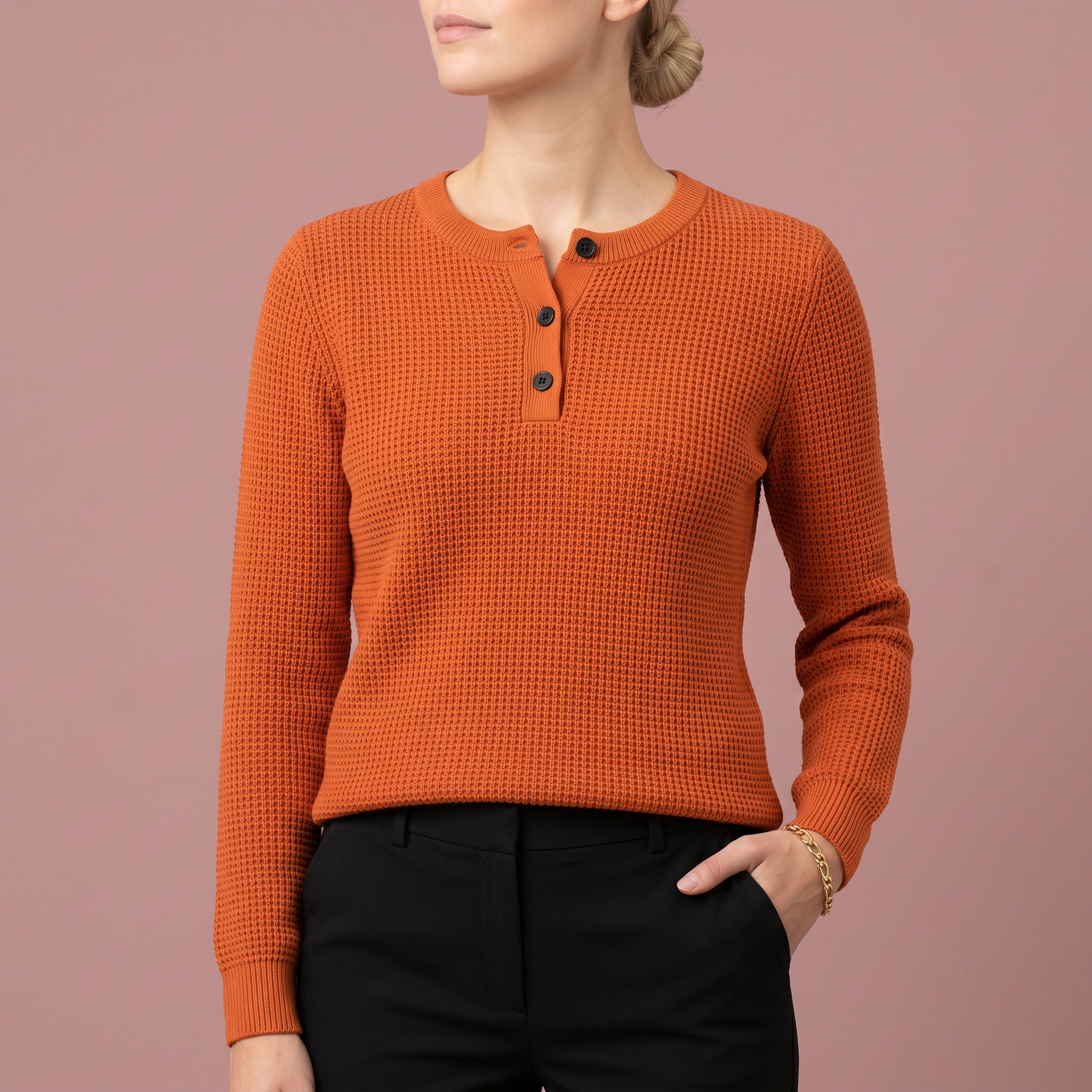 Annemarie | Waffelstrickpullover – 4