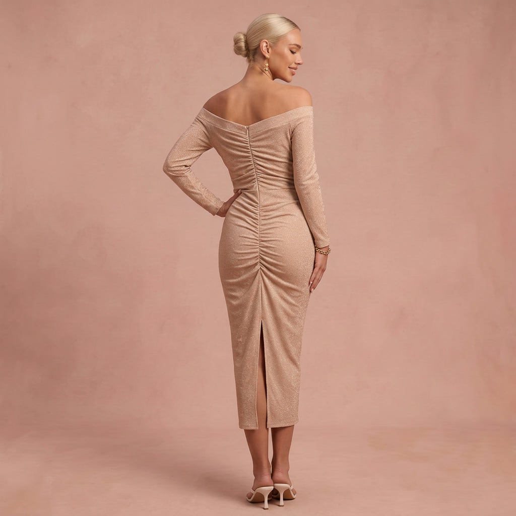Henriette - Schickes Kleid mit schulterfreien Trägern – 2