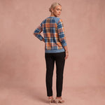 Annika | Pullover mit Denim-Details – 2