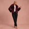 Elisabeth - Pelzjacke – Bordeaux – 1