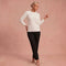 Bernila – Kabelstrickpullover – Weiß – 1