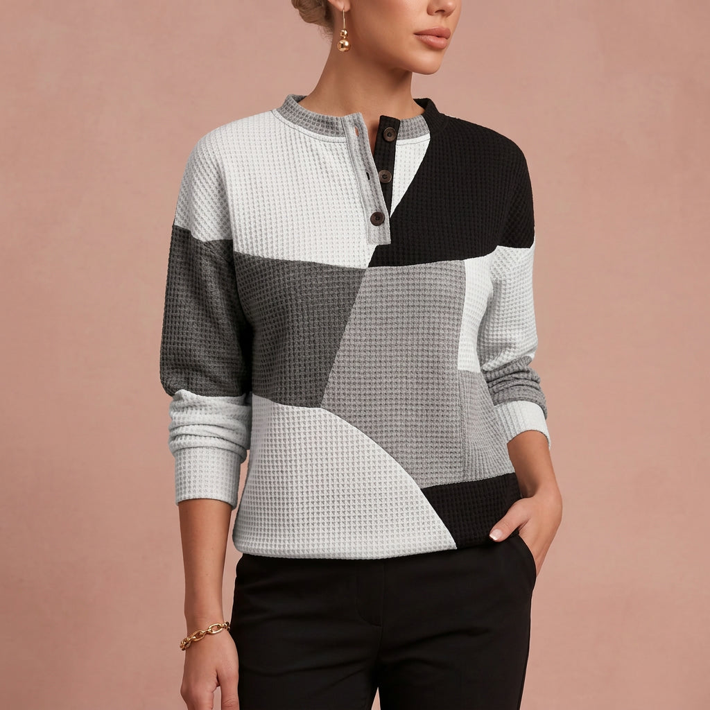 Clara - Pullover Quente Natural – 4