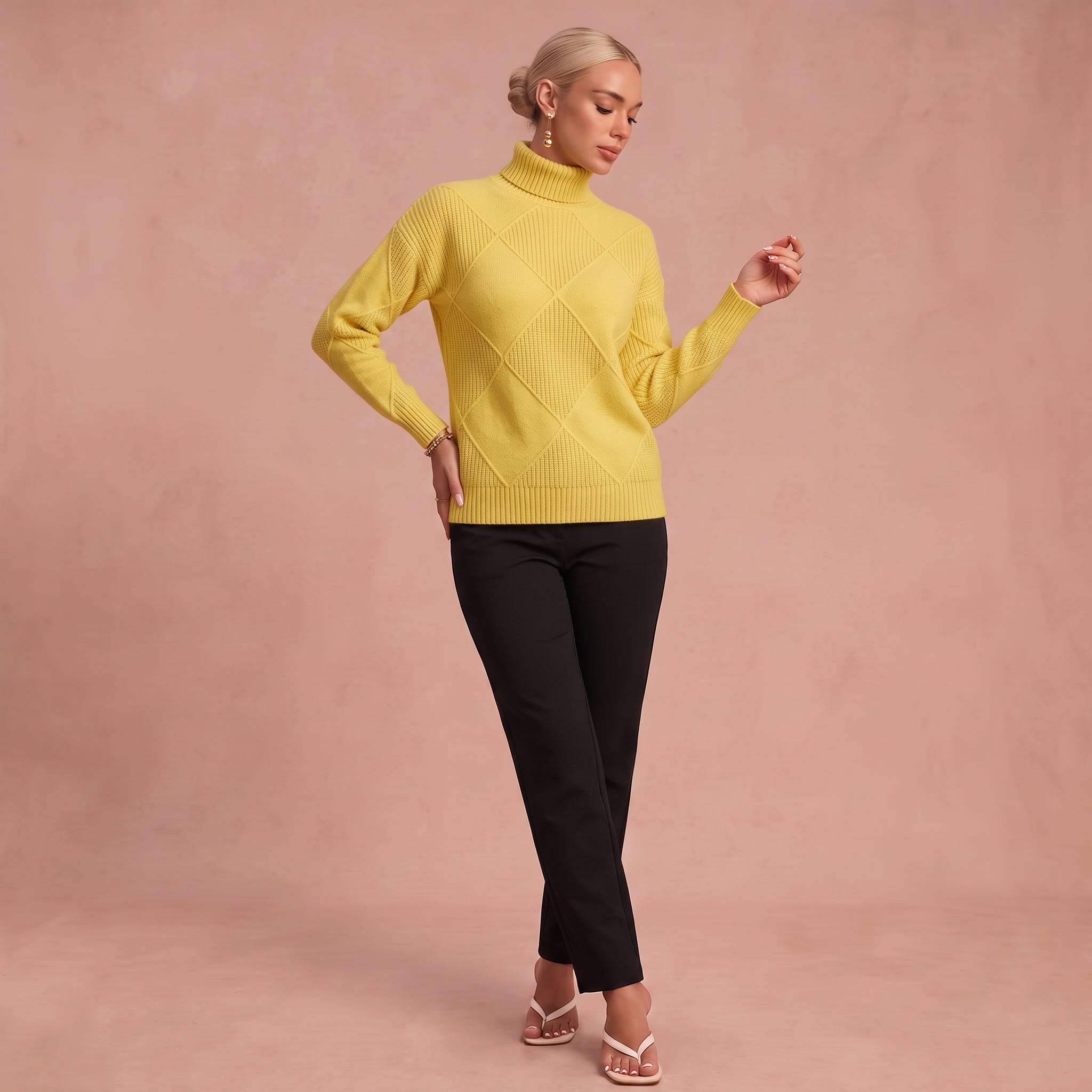 Melanie - Bequemer Rollkragenpullover – 1