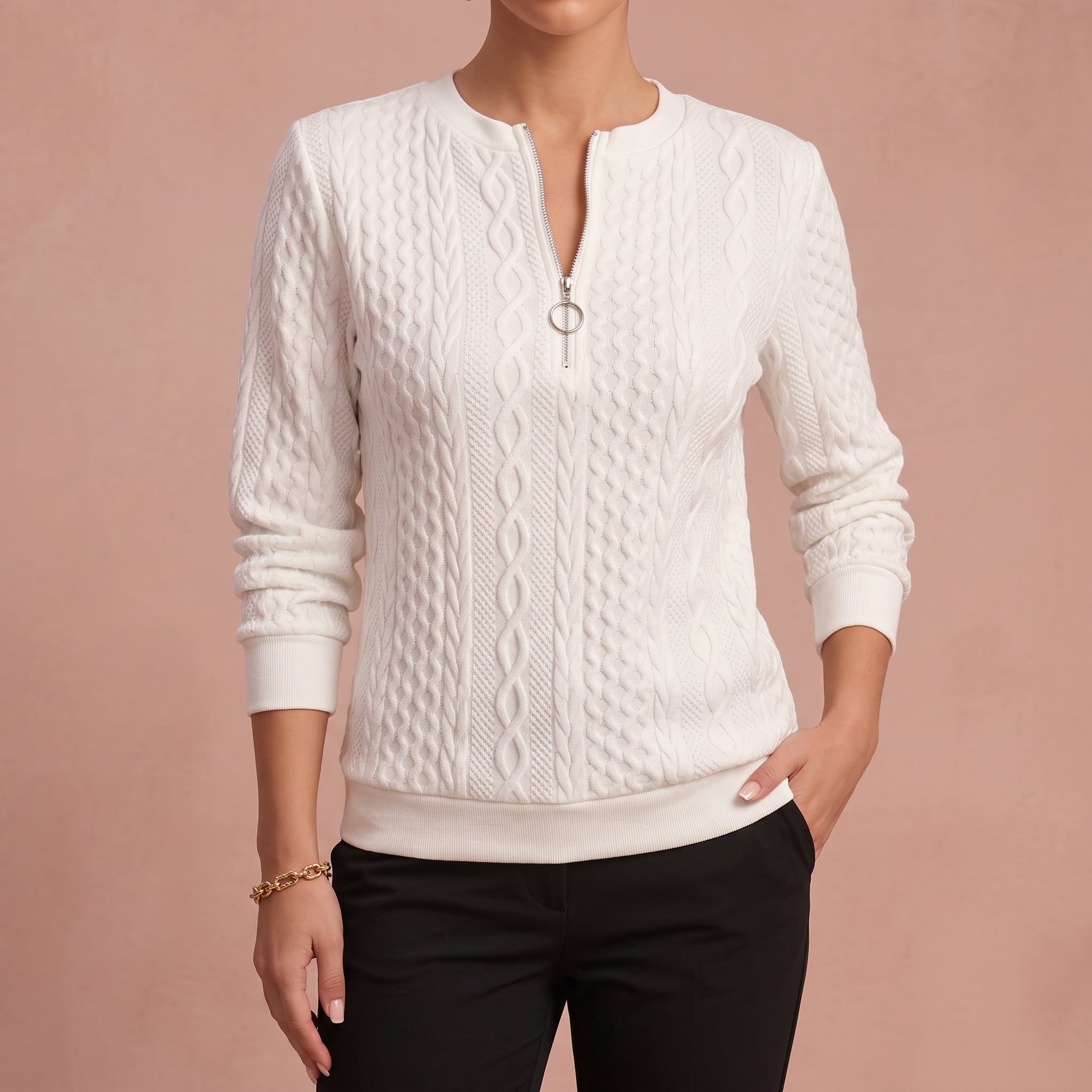 Marie-Luise - Vielseitiger Herbstpullover – 4