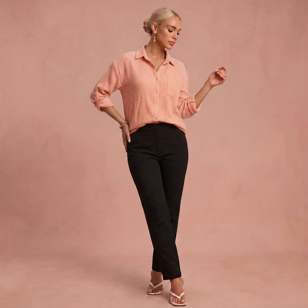 Rosa | Brautbluse – Blush – 1