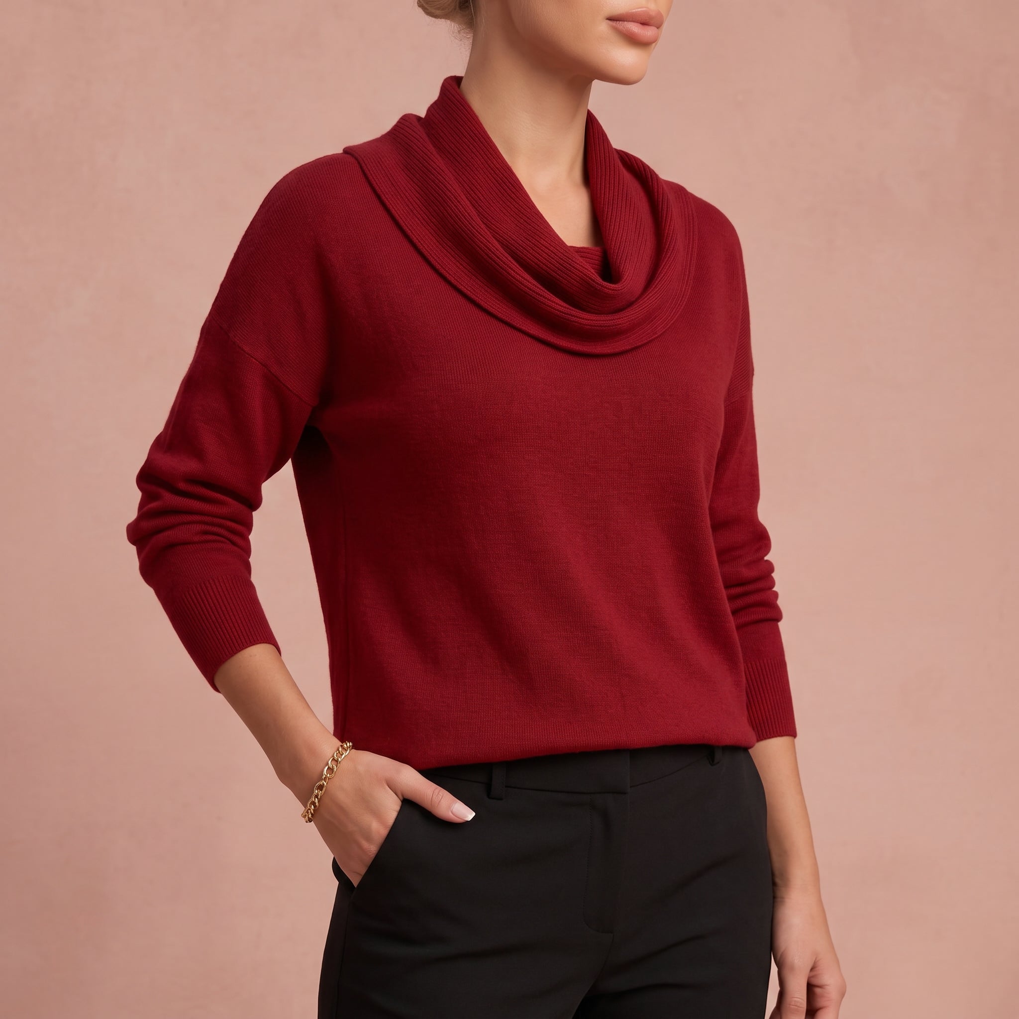 Rosemarie - Pullover mit Kragen – 4