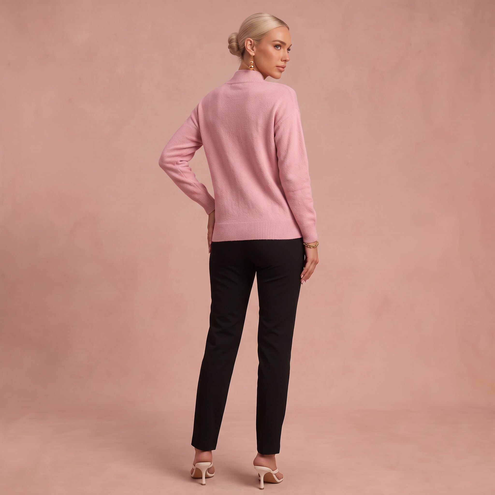 Christa – Gemütlicher Strickpullover – 2