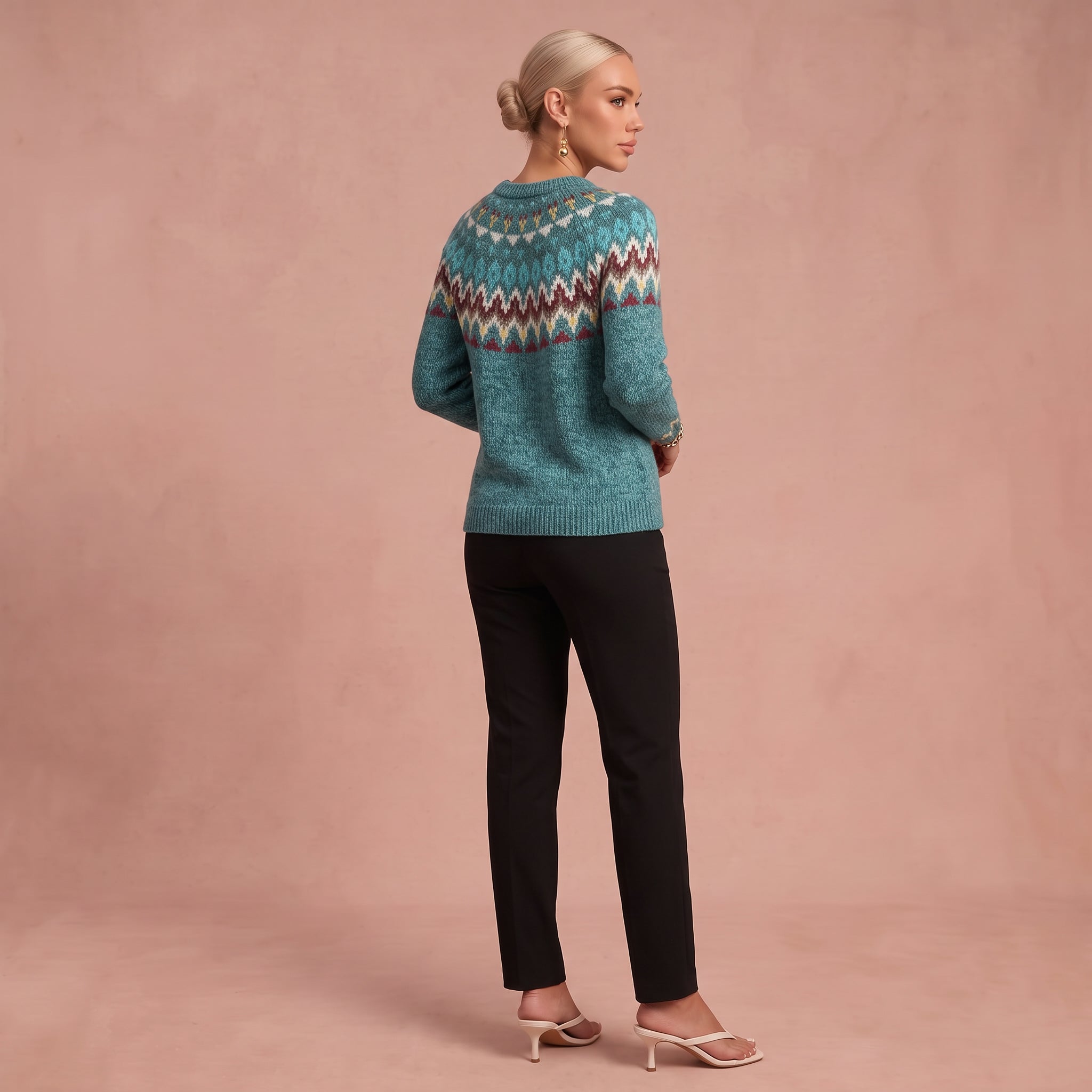 Karin - Lässiger und Bequemer Pullover – 3