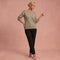 Nina™ | Zeitloser Damenpullover – Khaki – 1