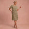 Julia - Kleid Schönheit der Natur – Khaki – 1