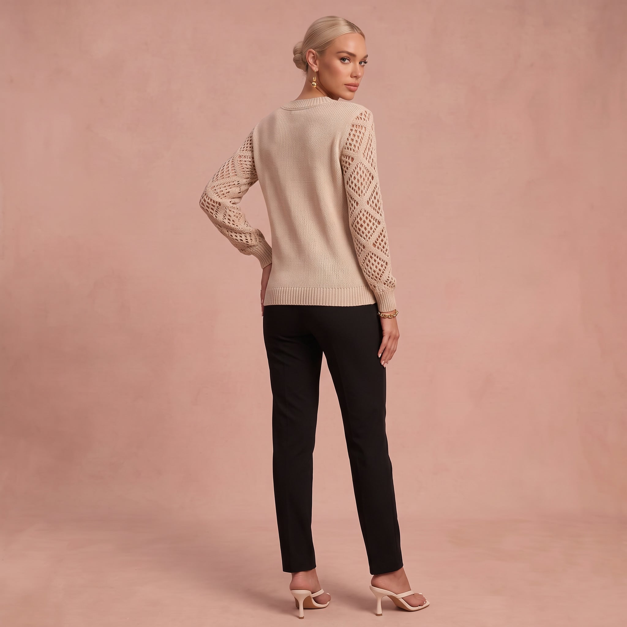 Martha - V-Ausschnitt Pullover Couture – 2