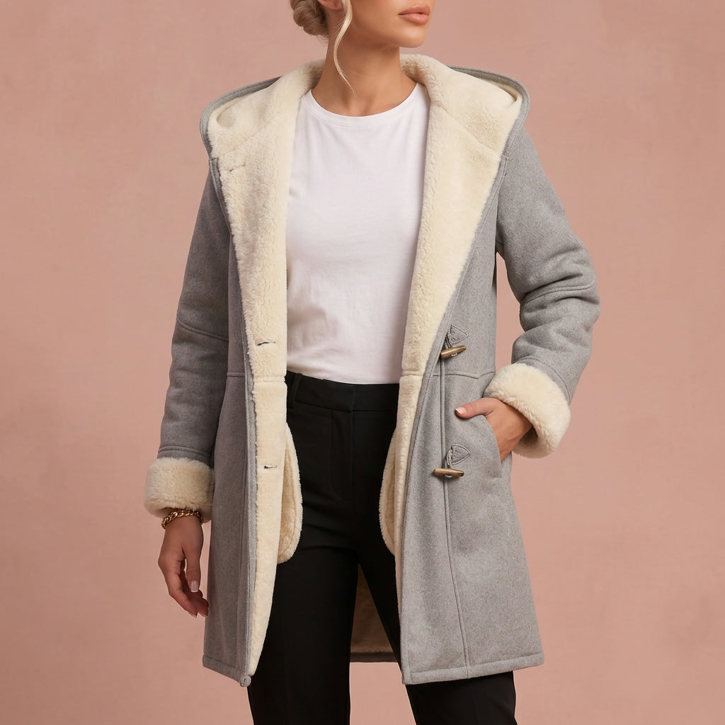 Astrid - Bequeme Jacke mit Fell – 4