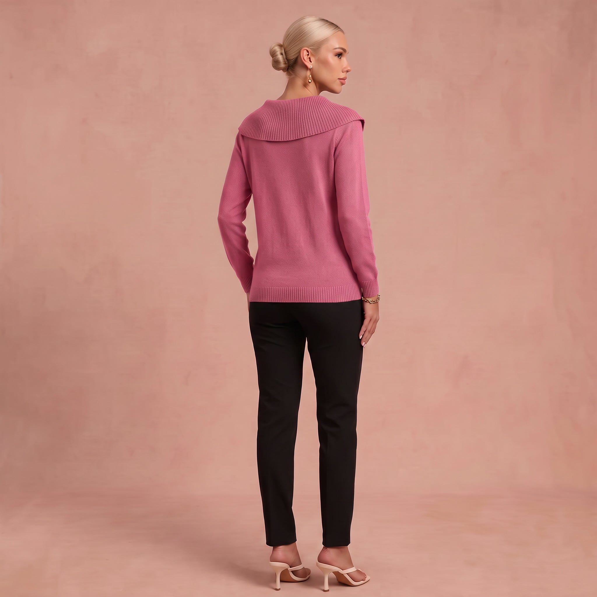 Winter Komfort Pullover – Pink – 3