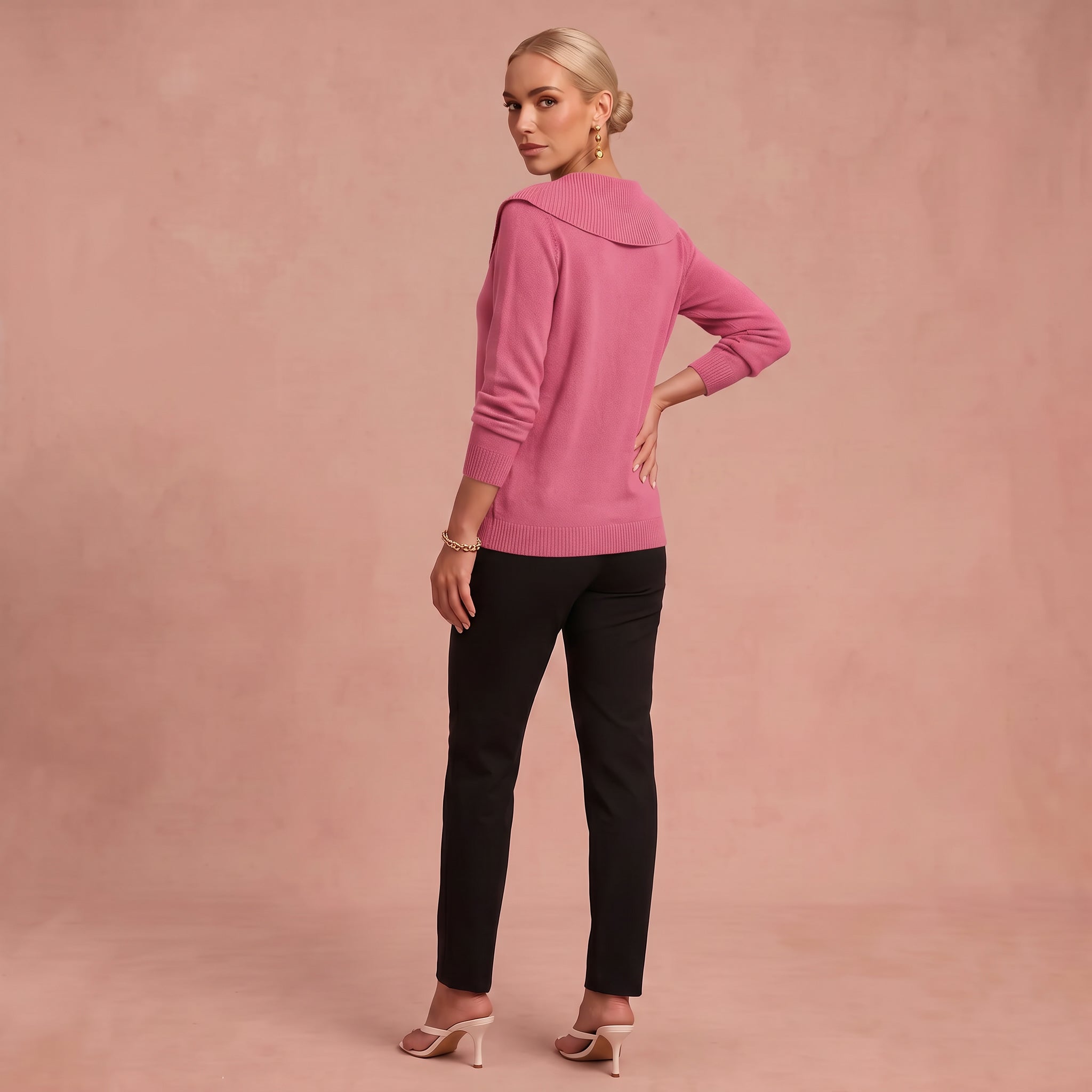 Winter Komfort Pullover – Pink – 2