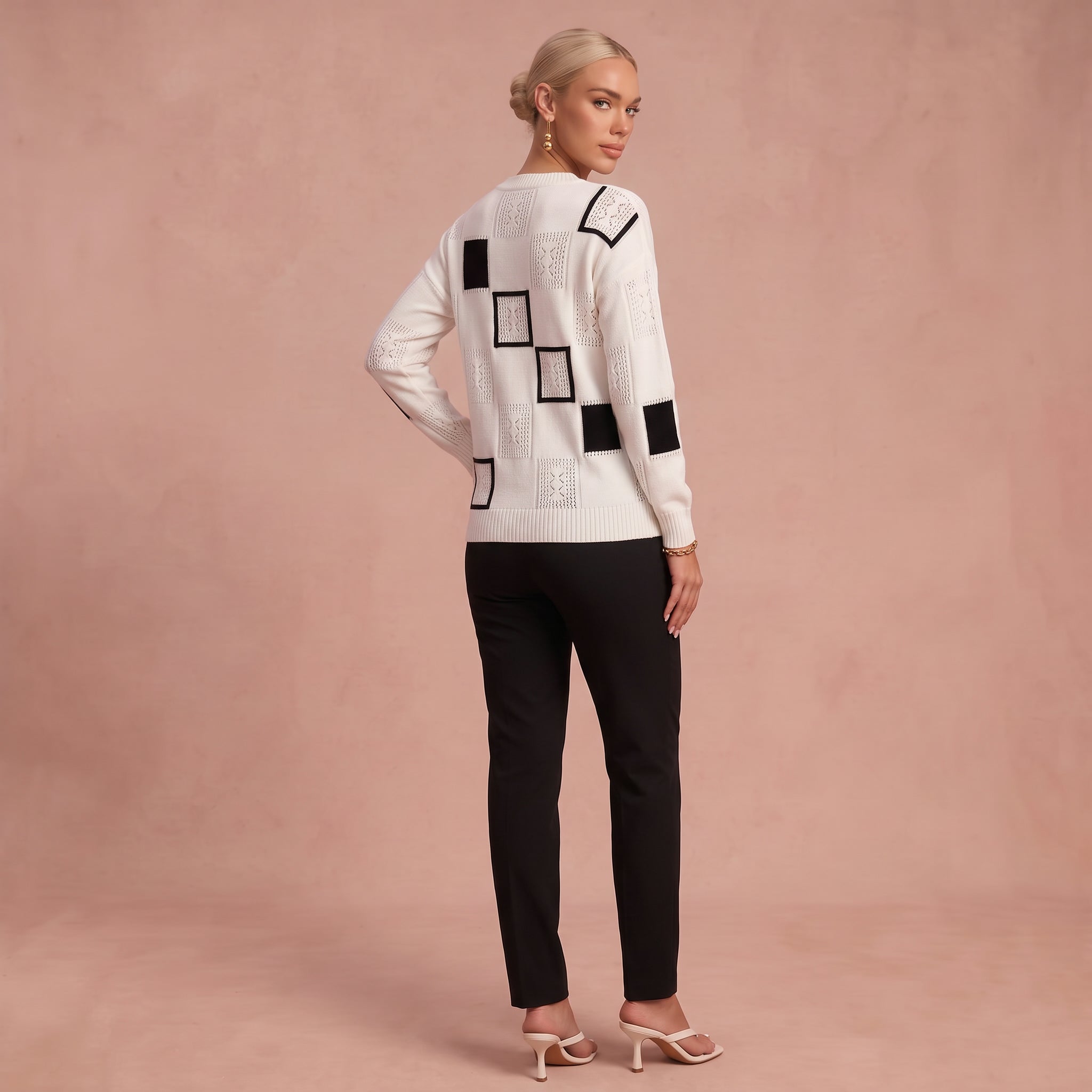 Antonia - Damen Chic Pullover – 3