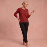 Winter Komfort Pullover – Rot – 1