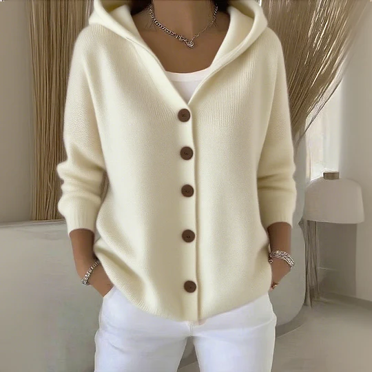 Lina Langarm Bequemer Cardigan