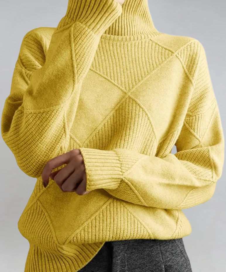 Lauren Hoher Kragen Pullover