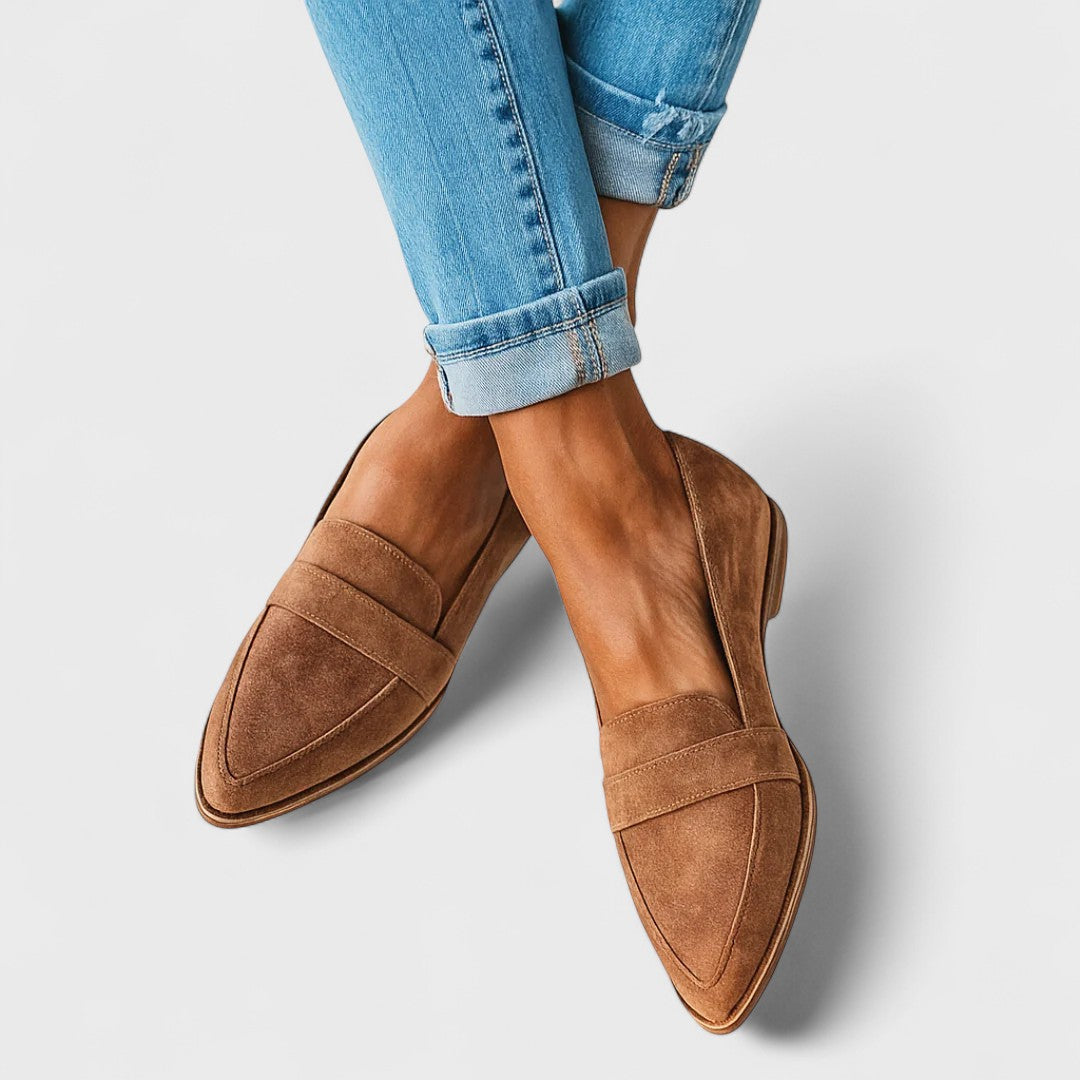 Cari - Leder Orthopädische Slipper