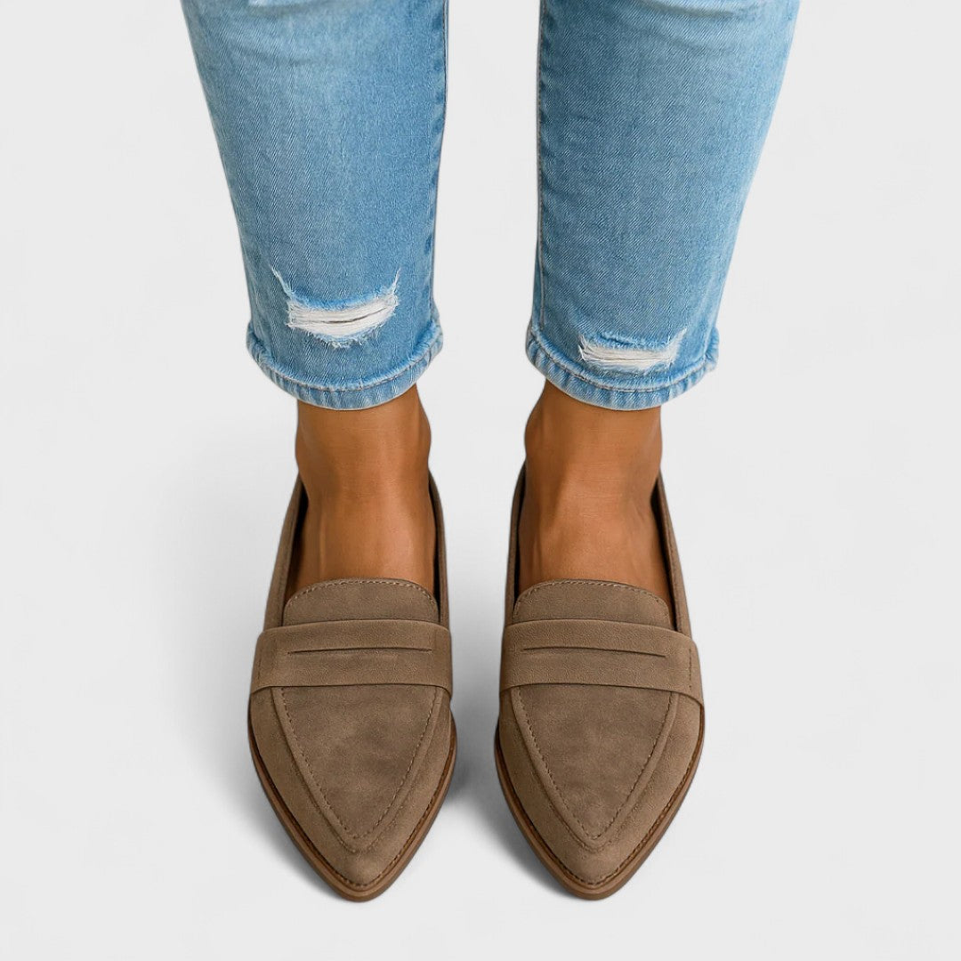 Cari - Leder Orthopädische Slipper