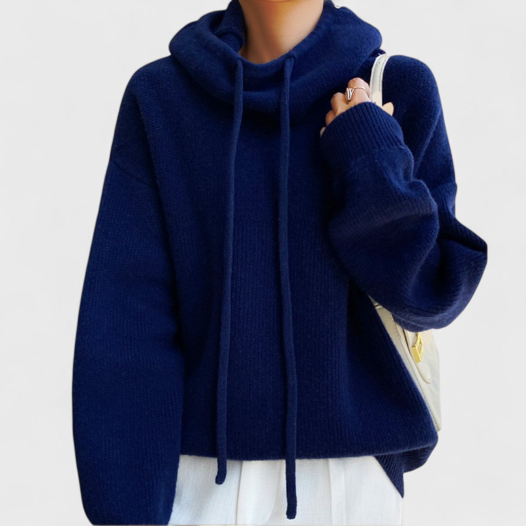 Charlotte - Hochkragenpullover aus Merinowolle